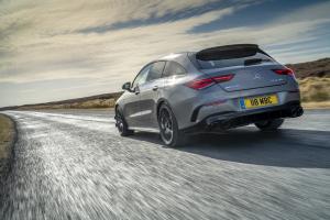 Mercedes-AMG CLA45 S 4Matic+ Shooting Brake 2020 года  (UK)